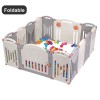 Baby Playpen,Indoor & Outdoor Kids Activity Center, Infant Safety Gates with Breathable Mesh,Sturdy Play Yard for Babies and Toddlers