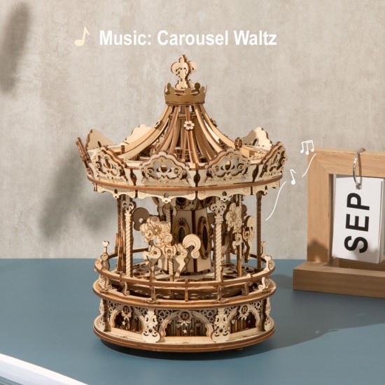 Robotime Rokr Music Box 3D Wooden Puzzle Game Assembly Model Building Kits Toys for Children Kids Birthday Gifts Robotime Rokr Music Box 3D Wooden Puzzle Game Assembly Model Building Kits Toys for Children Kids Birthday Gifts