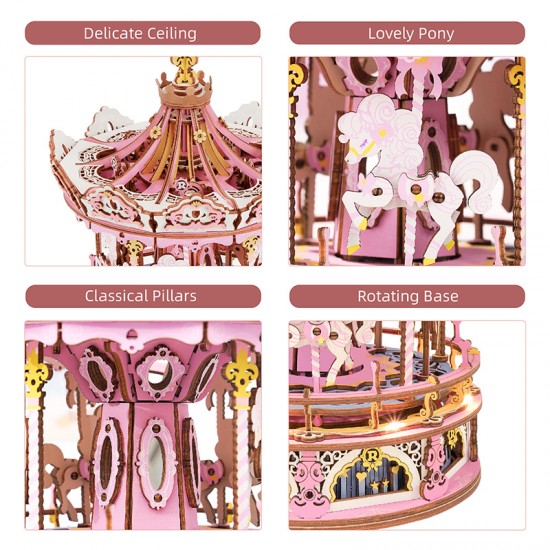 Robotime Rokr Music Box 3D Wooden Puzzle Game Assembly Model Building Kits Toys for Children Kids Birthday Gifts Robotime Rokr Music Box 3D Wooden Puzzle Game Assembly Model Building Kits Toys for Children Kids Birthday Gifts