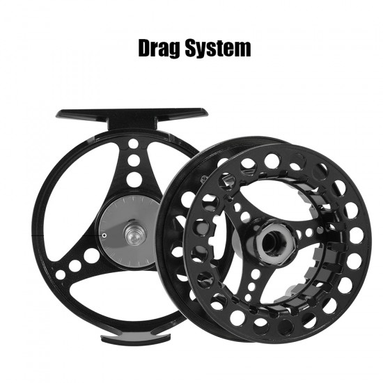 Fly Fishing Reel Aluminum Alloy 3/4 5/6 7/8 WT 2+1BB Interchangeable For Saltwater And Freshwater Fly Wheel Fishing Accessories Fly Fishing Reel Aluminum Alloy 3/4 5/6 7/8 WT 2+1BB Interchangeable For Saltwater And Freshwater Fly Wheel Fishing Accessories