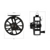 Fly Fishing Reel All Metal CNC Machined 2+1BB 3/4 5/6 7/8WT Interchangea Large Arbor Pesca Fishing Wheel Accessories Tackle